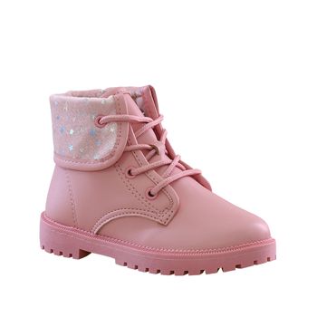 Bota-Rosa-Kids-Star-|-Molekinha-Tamanho--19---Cor--ROSA-0